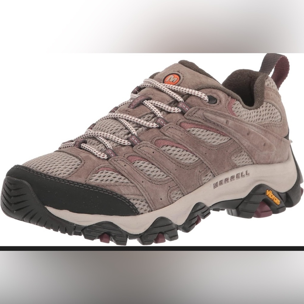 Merrell Taupe and Black Trail Shoes